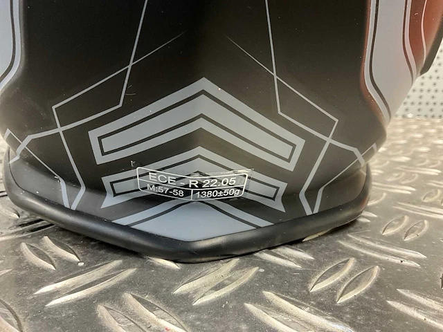 Rocc 431 motorhelm maat m - afbeelding 7 van  8