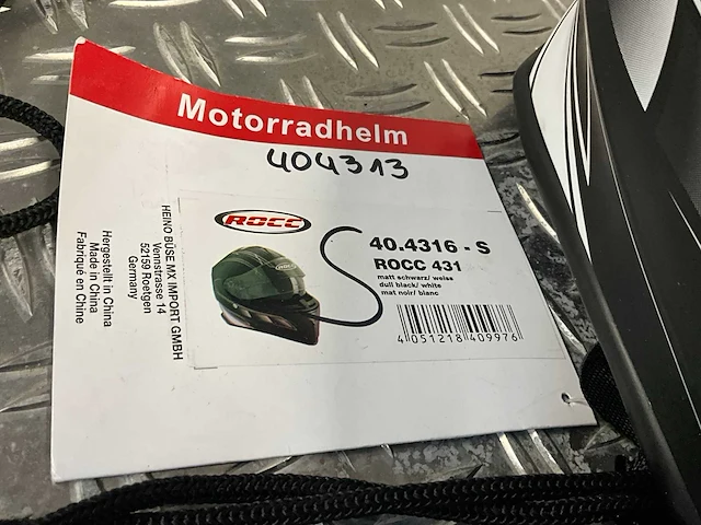 Rocc 431 motorhelm maat s - afbeelding 9 van  9
