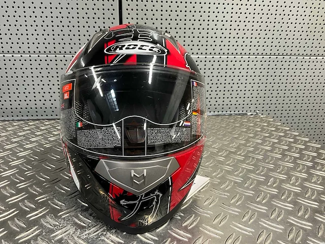 Rocc 472 motorhelm maat xl - afbeelding 3 van  6
