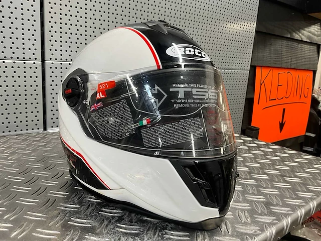 Rocc 521 motorhelm maat xl - afbeelding 2 van  6