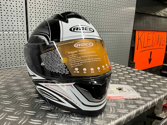 Rocc 661 motorhelm maat s - afbeelding 2 van  8