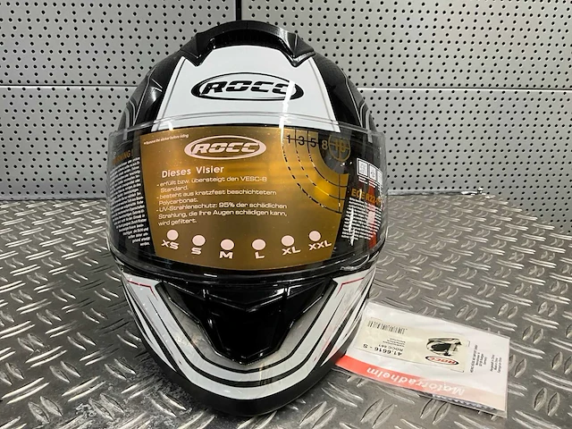 Rocc 661 motorhelm maat s - afbeelding 3 van  8