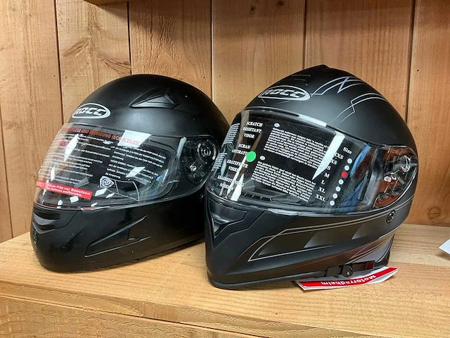 Rocc motorhelm (2x) - afbeelding 1 van  6