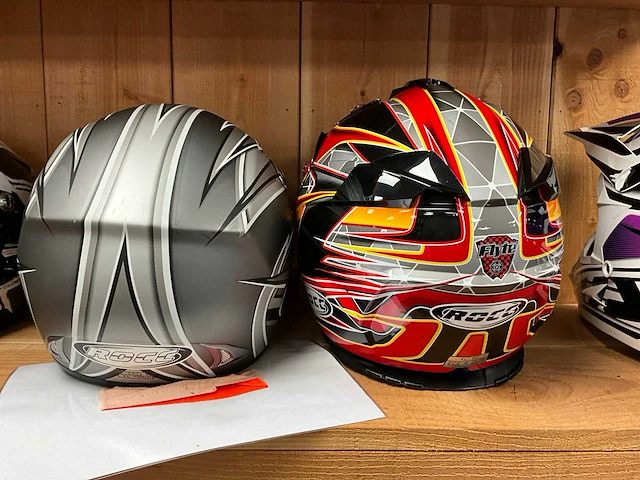 Rocc motorhelm xl (2x) - afbeelding 5 van  7