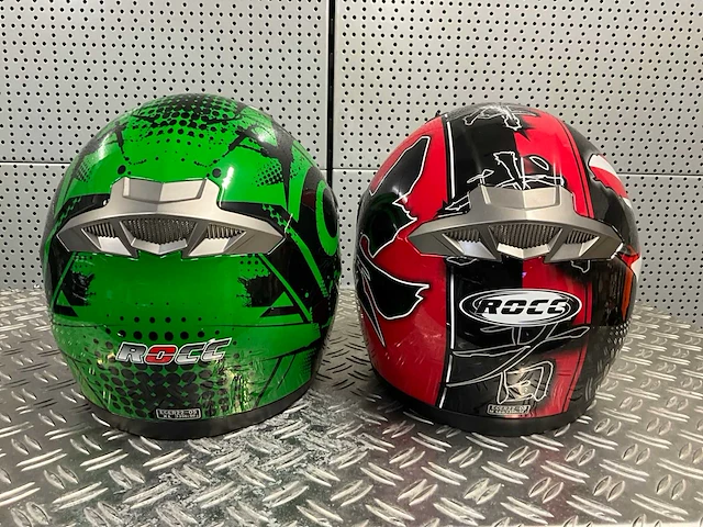Rocc xs motorhelm maat m/xl (2x) - afbeelding 2 van  6