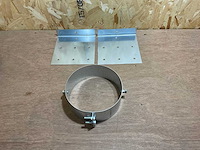 Roccheggiani dp150/spg200 daksteun voor hellend dak (5x) - afbeelding 2 van  8