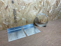 Roccheggiani dp150/spg200 daksteun voor hellend dak (5x) - afbeelding 4 van  8