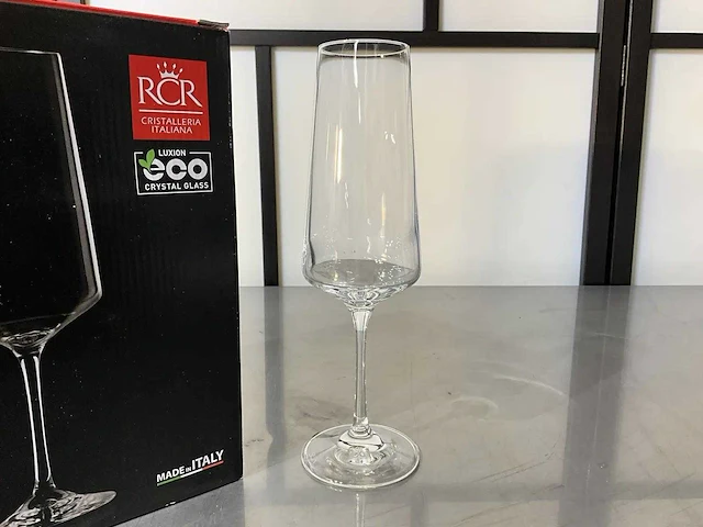 Rocco bormioli - aria36 - doos champagneglazen (11x) - afbeelding 1 van  3