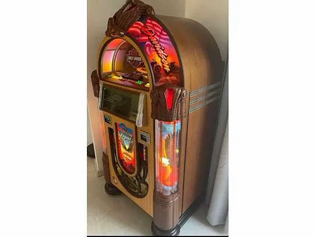 Rock ola harley davidson jukebox - afbeelding 1 van  8