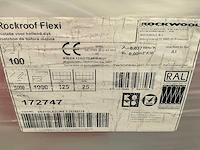 Rockwool rockroof flexi rol isolatie (20x) - afbeelding 3 van  4