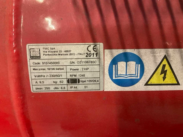 Roda ab 100-248 luchtcompressor - afbeelding 4 van  4