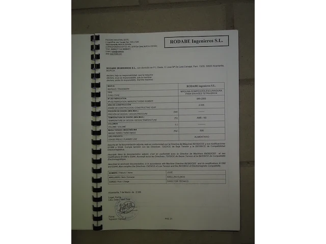 Rodabe ingenieros sl - afbeelding 4 van  14