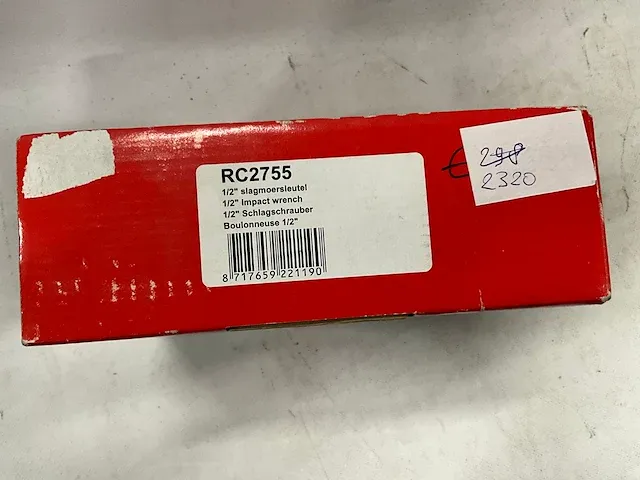 Rodac - rc2755 - slagmoersleutel 1/2” - afbeelding 2 van  2