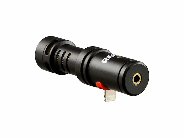 Rode videomic me-l compacte richtmicrofoon voor iphone of ipad met lightning-connector voor mobiele filmproductie en contentcreatie - afbeelding 2 van  5