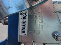 Roeiboot/visboot met trailer en 2 buitenboord motoren, blauw - afbeelding 14 van  43