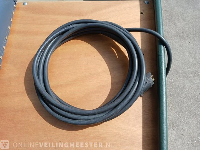 Roeiboot/visboot met trailer en 2 buitenboord motoren, blauw - afbeelding 19 van  43
