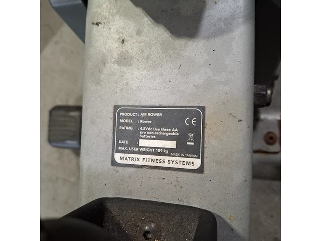 Roeimachine, matrix, air rower - afbeelding 2 van  12