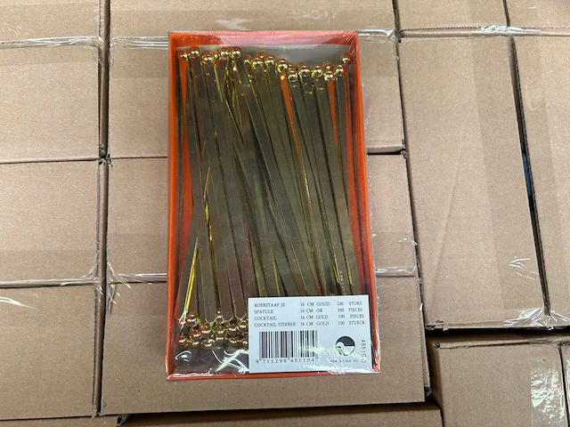 Roerstaafjes 100-pack (500x) - afbeelding 1 van  2