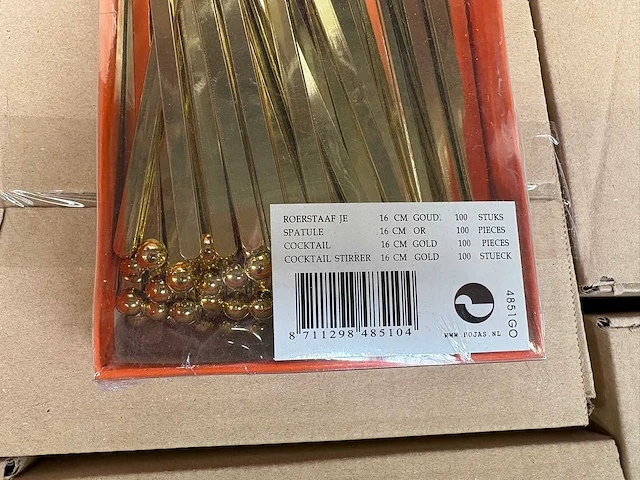 Roerstaafjes 100-pack (500x) - afbeelding 2 van  2