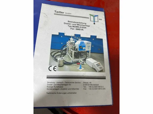 Roerstreek - hoekverlijmingsmachine met tartler mdm 6 doseer- lijminstallatie - 2015 - afbeelding 13 van  16