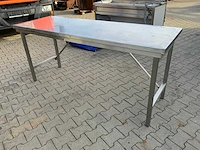 Roestvast staal werktafel - afbeelding 2 van  6