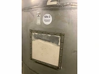 Roestvaststalen silo(5x) met 1 stoffilter en 2 productblowers - afbeelding 8 van  23