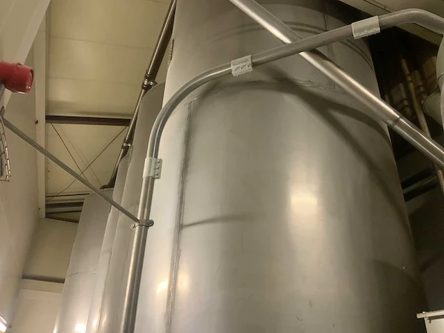Roestvaststalen silo(5x) met 1 stoffilter en 2 productblowers - afbeelding 18 van  23