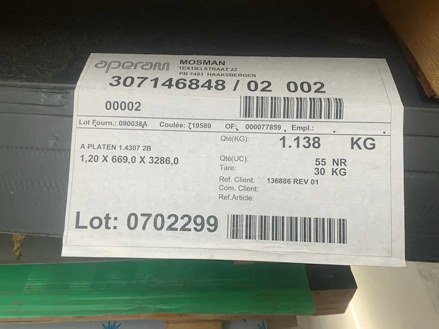Roestvrijstalen platen - afbeelding 4 van  6