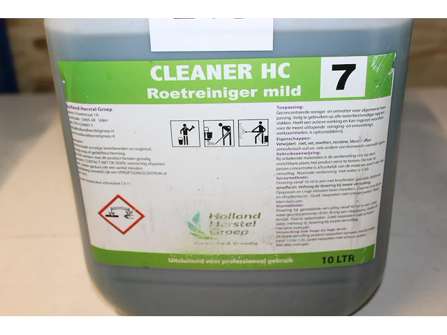 Roetreininger mild cleaner hc 7. 3 flacons. - afbeelding 3 van  3