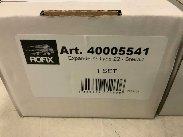 Rofix expander set type 22 voor stelrad - afbeelding 3 van  3