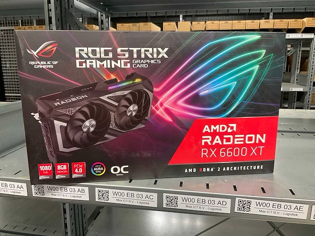 Rog amd radeon rx6600xt videokaart - afbeelding 1 van  5