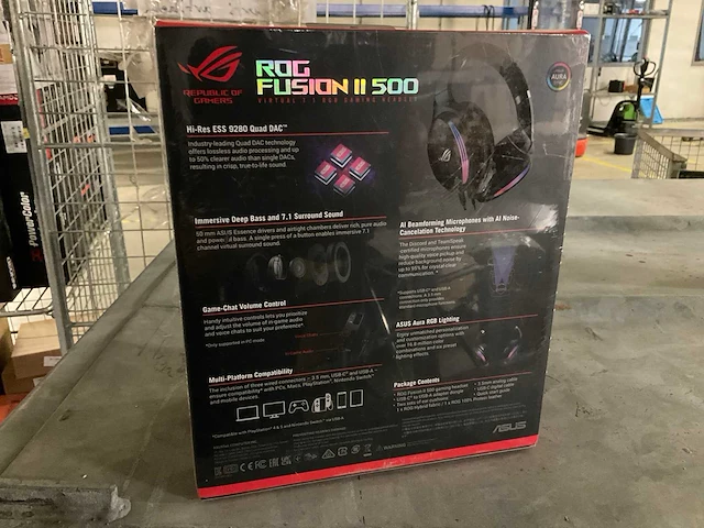 Rog fusion ii 500 koptelefoon - afbeelding 3 van  4