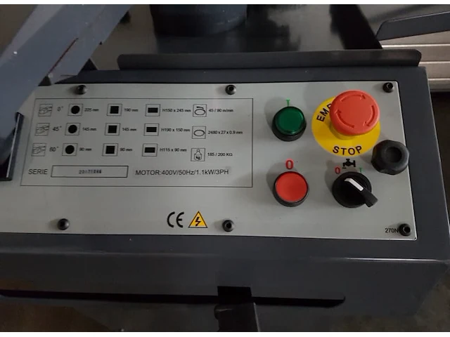 Rogi cy270n lintzaagmachine - afbeelding 7 van  9