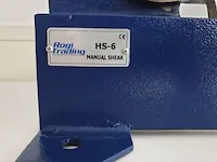 Rogi hs-6 hefboom-plaatschaar rogi hs-6 - afbeelding 5 van  9