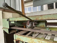 Rogiers vanpoucke stationaire langband schuurmachine - afbeelding 7 van  14