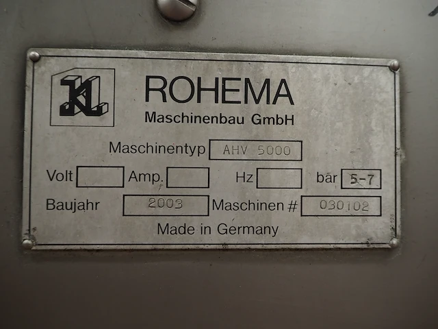 Rohema maschinenbau gmbh - afbeelding 12 van  12