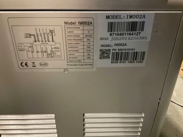 Rohs im002a ijsblokjesmachine - afbeelding 4 van  4