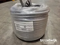 Rol á 100m flexibele installatiebuis met trekdraad - afbeelding 1 van  2