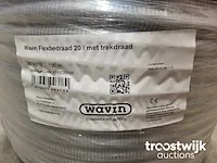 Rol á 100m flexibele installatiebuis met trekdraad - afbeelding 2 van  2