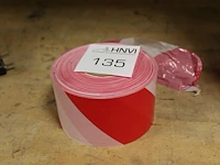 Rol afzetlint rood/wit - afbeelding 1 van  1