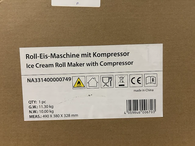 Rol-ijsmachine - afbeelding 3 van  3
