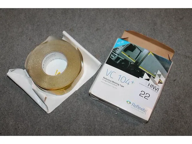 Rol reflecterende voertuigentape geel reflexite vc104+. - afbeelding 2 van  2