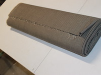 Rol stof 1 rol grijs 145 breed 250 gr 11 meter - afbeelding 1 van  7