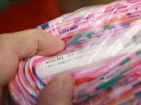 Rol stof 1 rol unicorn 145 breed 200 gr 10 meter - afbeelding 5 van  5