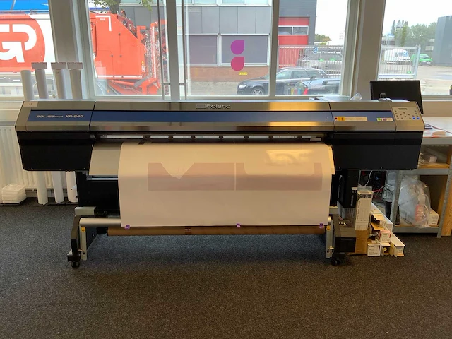 Roland - soljet pro xr 640 - grootformaatprinter/snijplotter - afbeelding 3 van  10