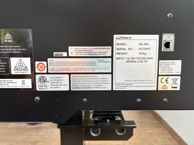 Roland truevis sg-300 eco-solvent printer / snijplotter - afbeelding 5 van  5