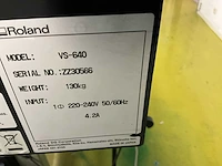 Roland versacamm vs-640 plotter/cutter 64” - afbeelding 2 van  11