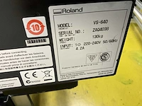 Roland versacamm vs-640 plotter/cutter 64” - afbeelding 8 van  8