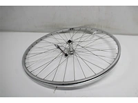 Roland voorwiel 28 inch race zilver uitval rvs spaak velgrem - afbeelding 1 van  1