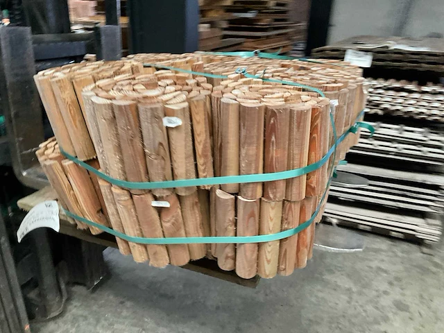 Rolborder geïmpregneerd grenenhout 250x40x5 cm (23x) - afbeelding 4 van  9